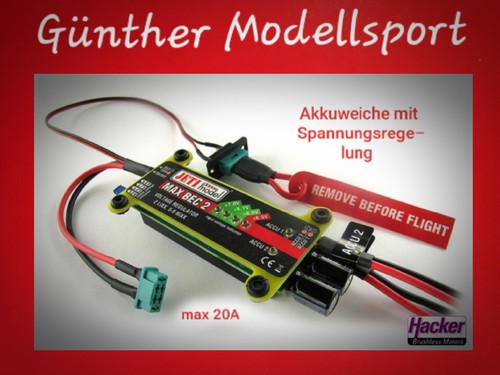 Hacker jetimodel akkuweiche - hacker,