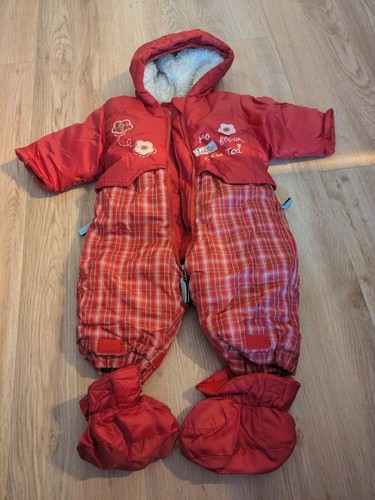 Rote overall mit kapuze warme - rote,