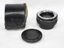Vivitar MC Teleconverter 2X-5 Für Minolta MD/MC mit Hülle