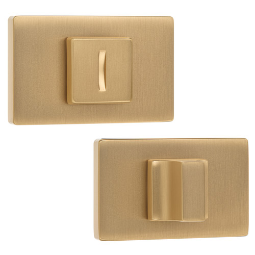 Rechteckrosette gold - rechteckrosette,