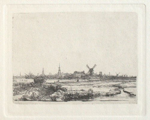 Rembrandt ansicht von - "ansicht,