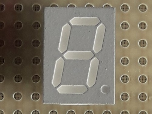 Segment anzeige 7 - 7-segment, 7-segment