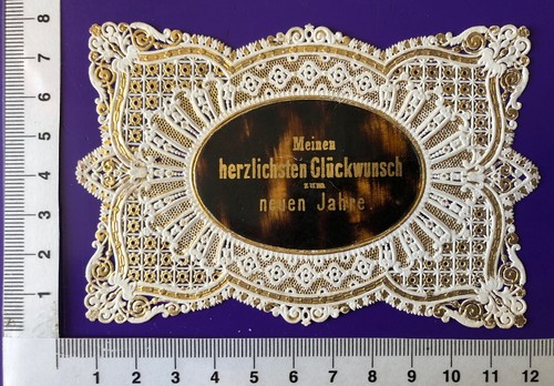 Gold-Präge-Spitzenbild