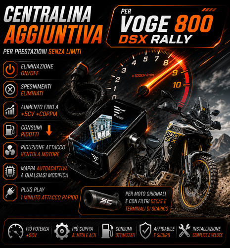 Steuergerät voge 800 - voge, dsx