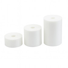 Laufrolle Hart Kunststoff Größe Auswahl Führungsrolle Weiß Bandrolle Rolle