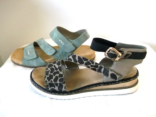 Paar sandalen von - sandalen,