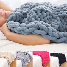 Grob Gestrickte Kuscheldecke