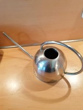 Alte schöne Giesskanne  edelstahl  1,4  1,5 l