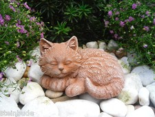 Steinfigur Katze mini