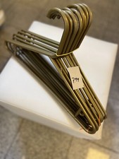 Kleiderbügel, Kunststoff, Farbe gold, 50er Pack