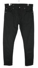 Levi's 512 Premium Big E Jeans Herren W33 L30 Slim Kegelförmig Denim Schwarz