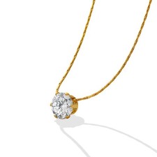 Zarte Edelstahlkette, runder