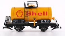 LGB G Kesselwagen "Shell" RhB (stark verschmutzt)