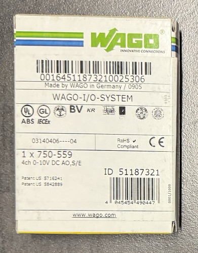 Wago 750 559 - 750-559, sps-i/o-modul