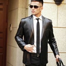 Herren schwarz leder - herren,