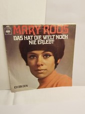 Mary Roos - "Das hat die Welt noch nie erlebt/Ich bin Dein "  7" Single CBS 3891