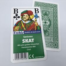 5 Senioren Skat Kartenspiele Club Französisches Bild, Spielkarten von Frobis
