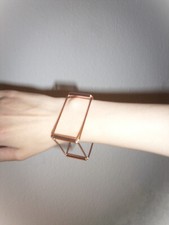 Cos armband kupfer eckig - armband,