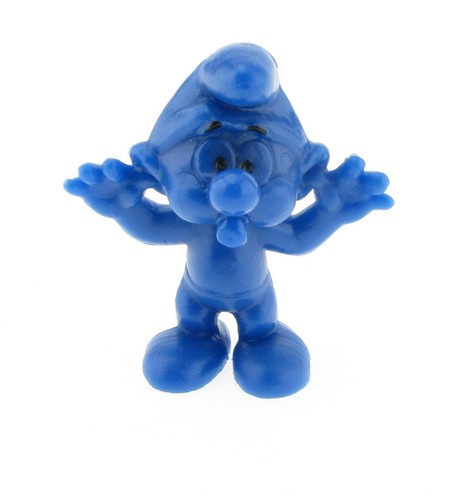Bully böser schlumpf blau - böser,
