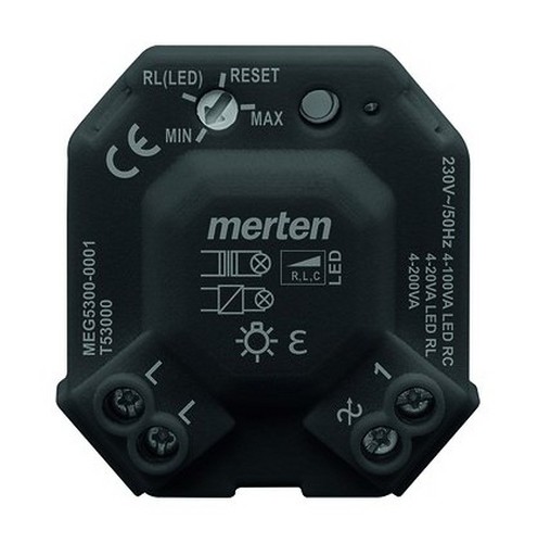 Merten tastdimmer 200w - tastdimmer, 4-200w