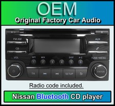 Nissan Note Bluetooth Radio CD