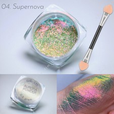 Meerjungfrau Lidschatten Make-up lose Puder irisierend Einhorn Aurora Highlighter