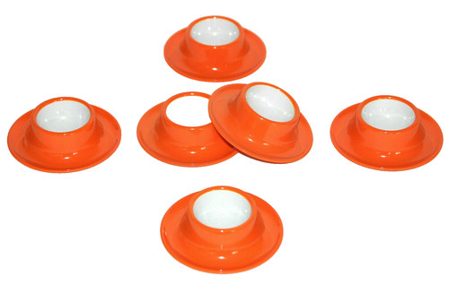Eierbecher set tlg orange - 6-tlg.,