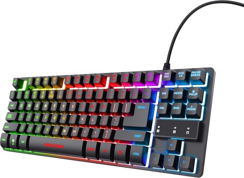 Trust gaming tastatur - gaming, led