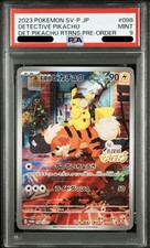 PSA 9 Detective Pikachu