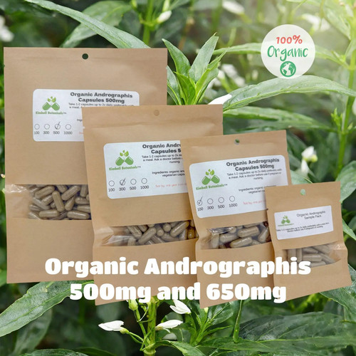 Organic andrographis 500mg and - organic,