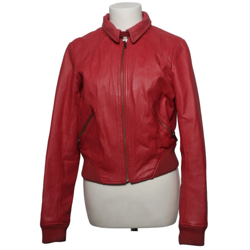 Divided lederjacke - by,
