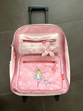 Sigikid Kinderkoffer Trolley Rosa Ballerina gebraucht
