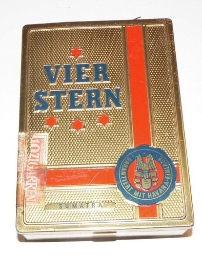 Vier stern zigarren schachtel - stern,