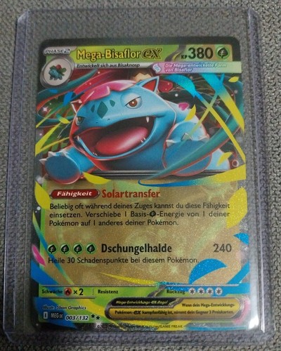 Pokémon karte mega bisaflor - karte, mega-bisaflor