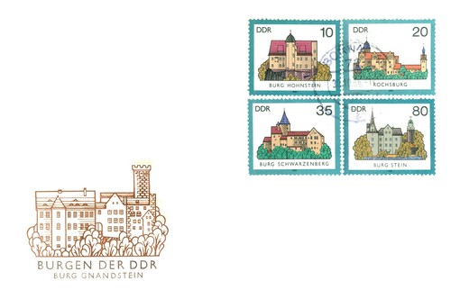 Ddr ersttagsbrief 1985 burgen - ddr-ersttagsbrief,
