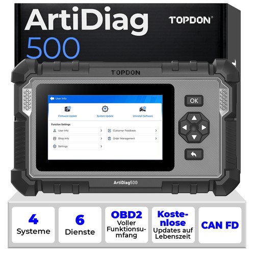 Topdon artidiag500 profi - topdon,