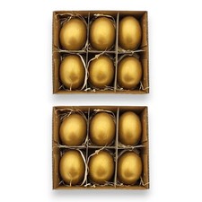 Ostereier Gold 12 Stück –