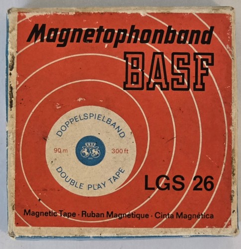 Magnetophonband basf lgs - magnetophonband, 26