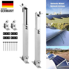 Solarpanel Aufständerung mit
