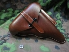 Holster Hartleder Etui braun