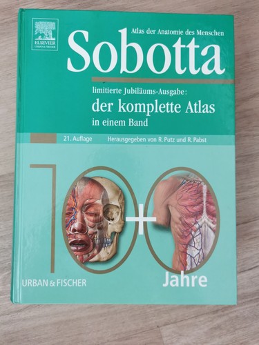 Sobotta anatomie 2 - anatomie, 1+2