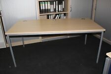 VS Schreibtisch - Ahorn - 180x90 höhenverstellbar Kabeldurchführung Kabelkorb