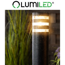 LUMILED LED Standleuchte Wegeleuchte E27 Wegelampe 60/80cm Außen Garten IP54