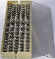 100 Stück Unruh m. Spirale f. Ruhla Kal. M 24 in OVP unbenutzt original