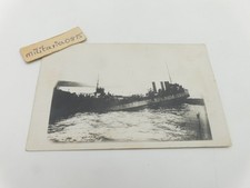 Top Foto ca .1917  K.u.K. Kriegsmarine Torpedoboot zerstörer Minentreffer