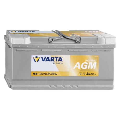 Varta 605901095 105ah 950a - 605901095,