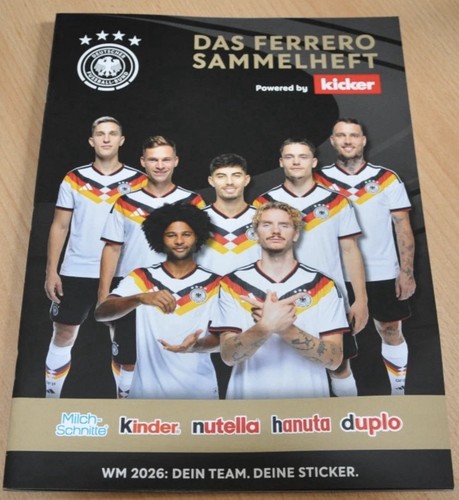 Ferrero sammelheft 2026 - sammelheft,