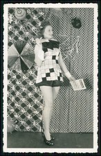 AK - junge Dame Minirock 1965 - Foto Spannagel Rauenberg Rotenberg Malschenberg.