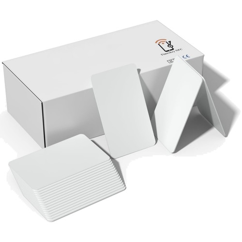 Pvc karten blanko - karten, weiß