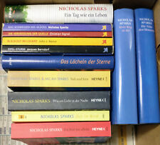 Nicholas Sparks Bücher-Paket Sammlung Konvolut